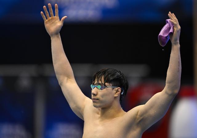 世锦赛游泳项目赛程过半 中国较上届打了“翻身仗”
